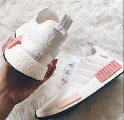 adidas schuhe damen gr 37 nmd rosa weiß|Adidas NMD sandalen.